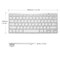 Kitcheniva Wireless Keyboard For Apple iPad Mac Computer PC Macbook